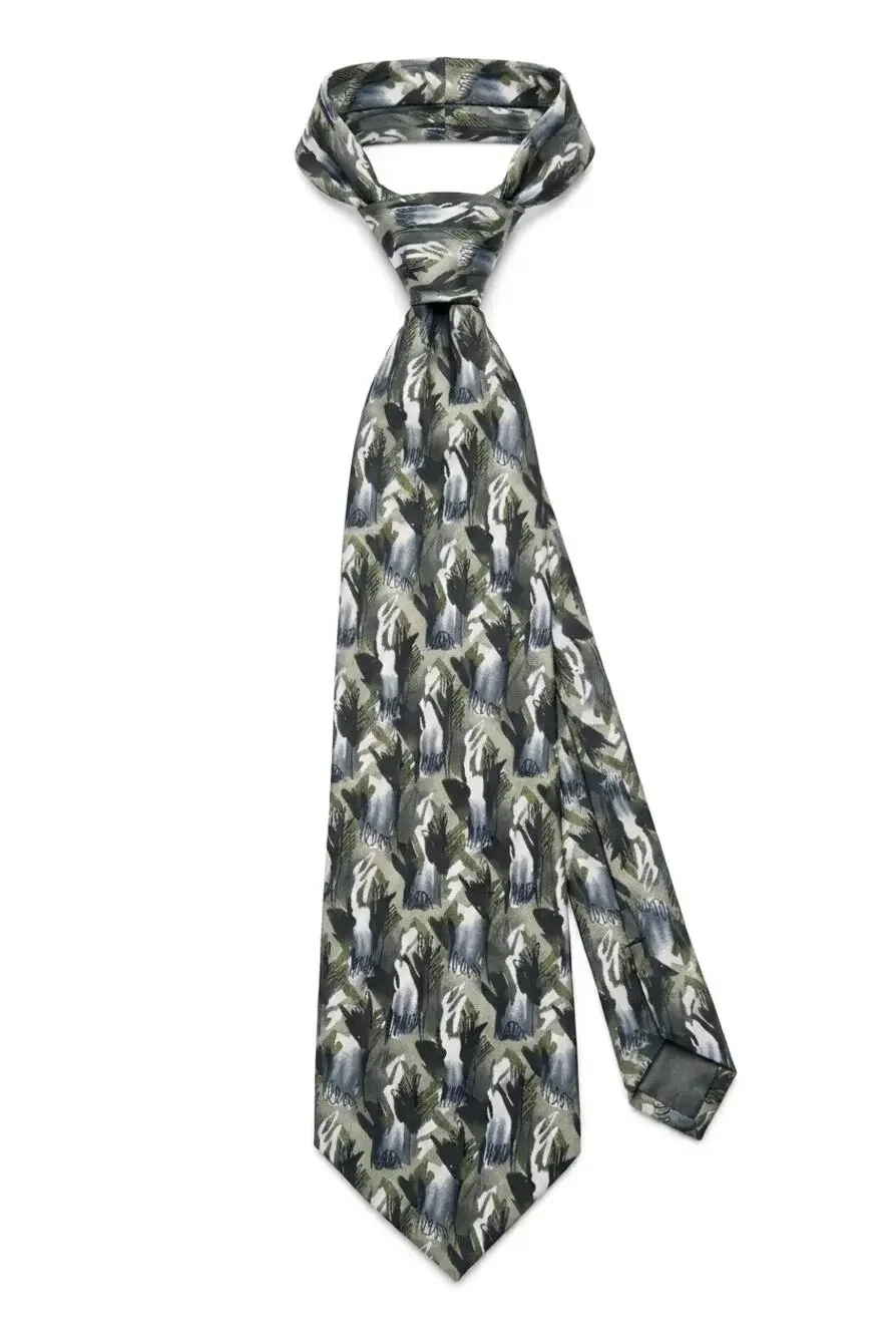Vintage 1996 J. Garcia Silk Tie Collection 17 Landscape Vintage 1996